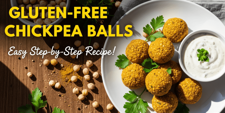 How to Make Gluten free Chickpea Balls: Easy Step-by-Step Recipe for Beginners