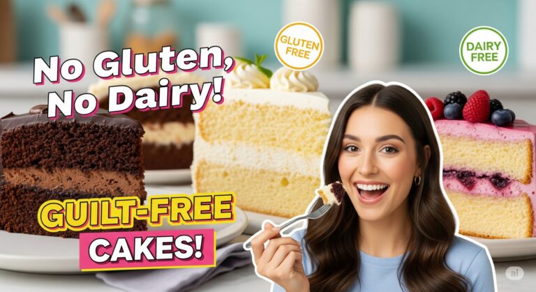 Delicious Cakes Without Gluten or Lactose: Guilt Free Treats Everyone Will Love