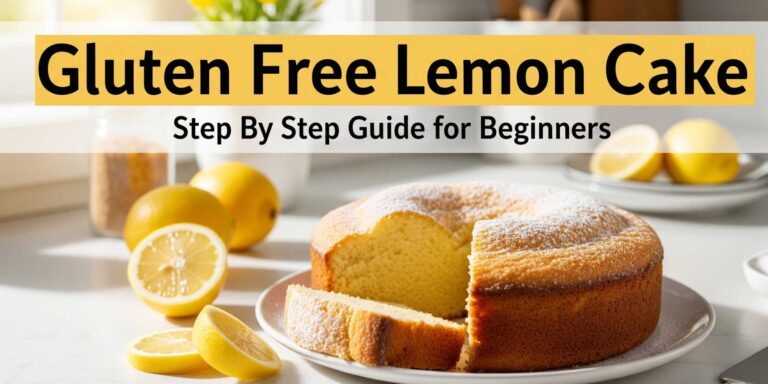 Gluten Free Lemon Cake: Step By Step Guide for Beginners