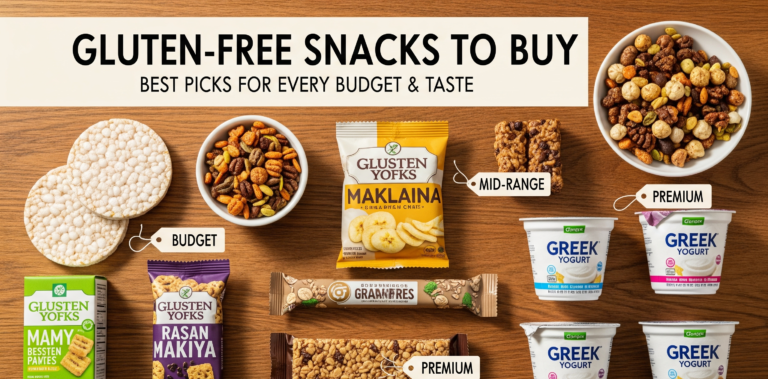 Gluten-Free Snacks to Buy: Top Picks for Every Budget & Taste Bud