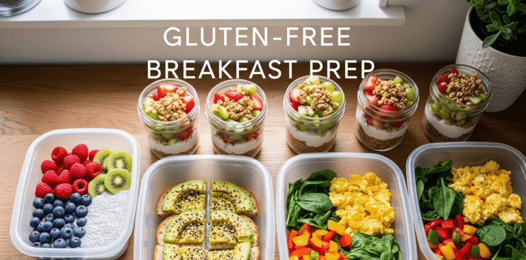 Gluten-Free Breakfast Meal Prep: Simple Recipes Perfect for Mornings