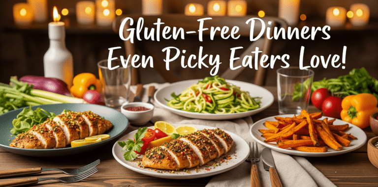 Gluten Free Dinner Recipes for Picky Eaters: Simple Recipes That Suit Every Taste Bud