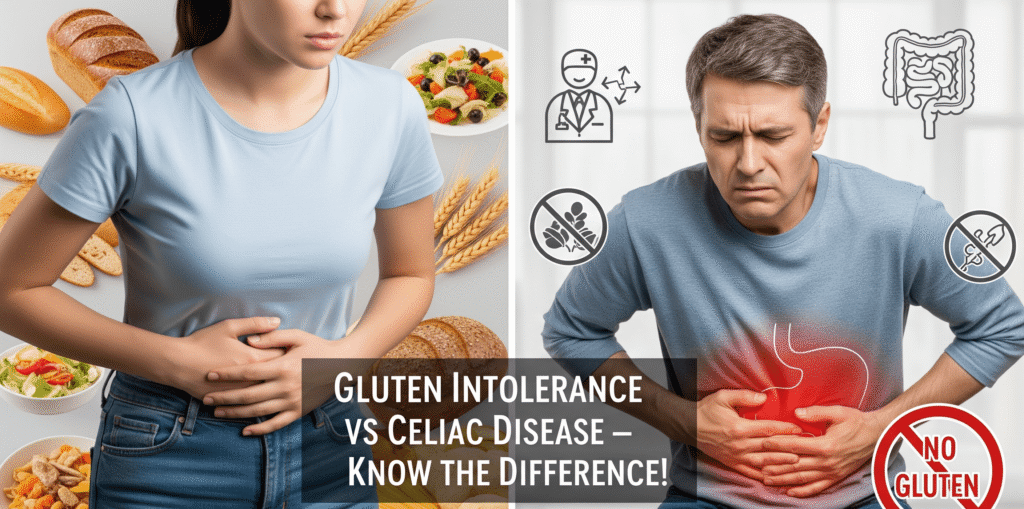 Symptoms of Gluten Intolerance vs Celiac Disease: Key Differences You ...
